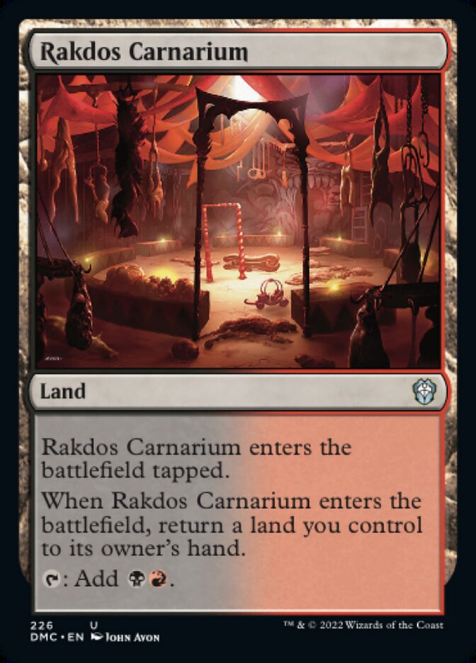 Rakdos Carnarium - Dominaria United Commander (DMC)