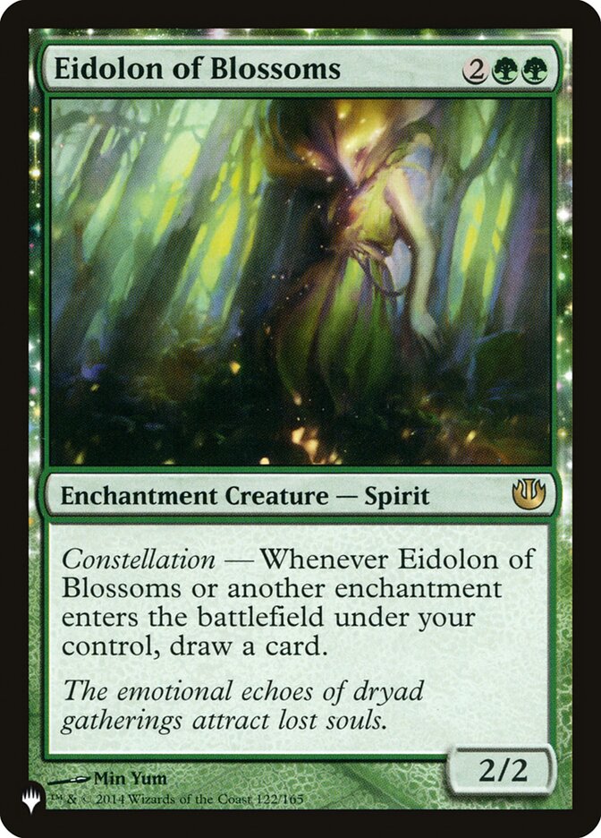 Eidolon of Blossoms - [Foil] The List (PLIST)