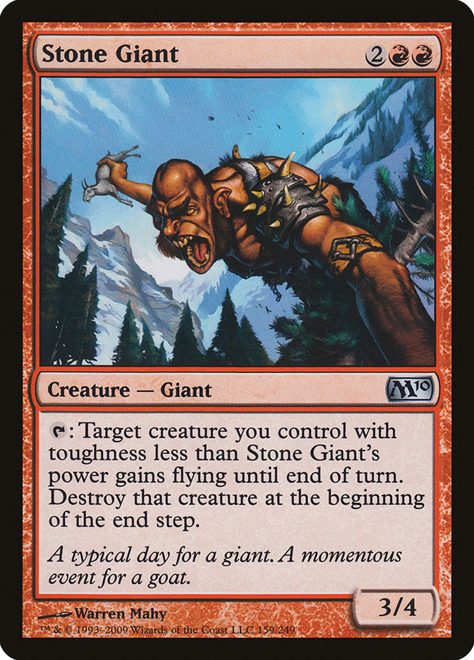 Stone Giant - [Foil] Magic 2010 (M10)