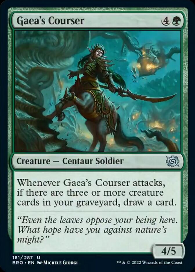 Gaea's Courser - The Brothers' War (BRO)