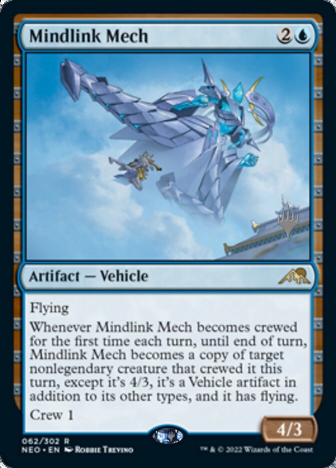 Mindlink Mech - [Promo] Kamigawa: Neon Dynasty Promos (PNEO)
