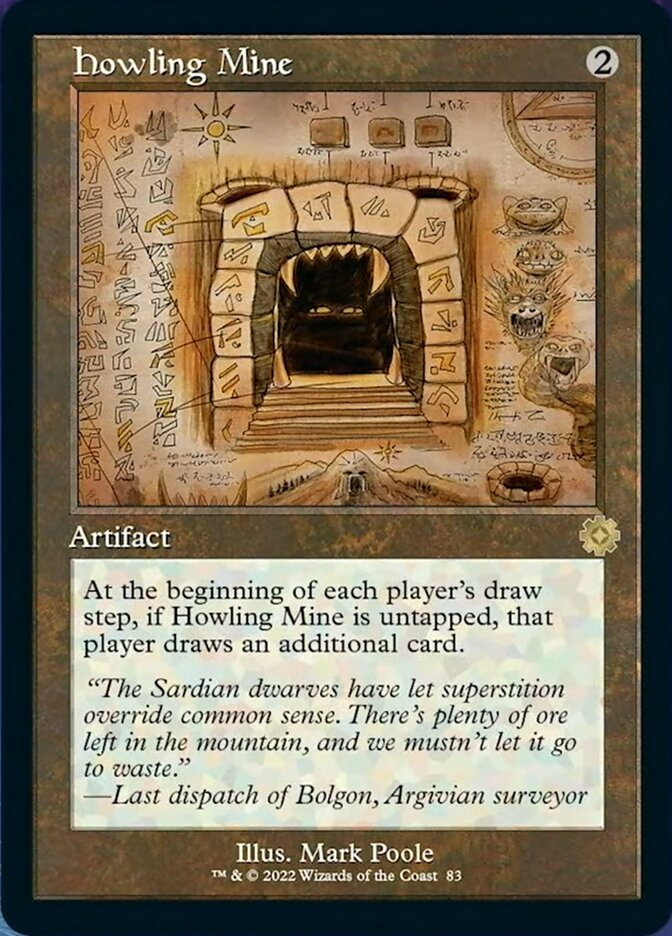 Howling Mine - [Schematic] The Brothers' War Retro Artifacts (BRR)