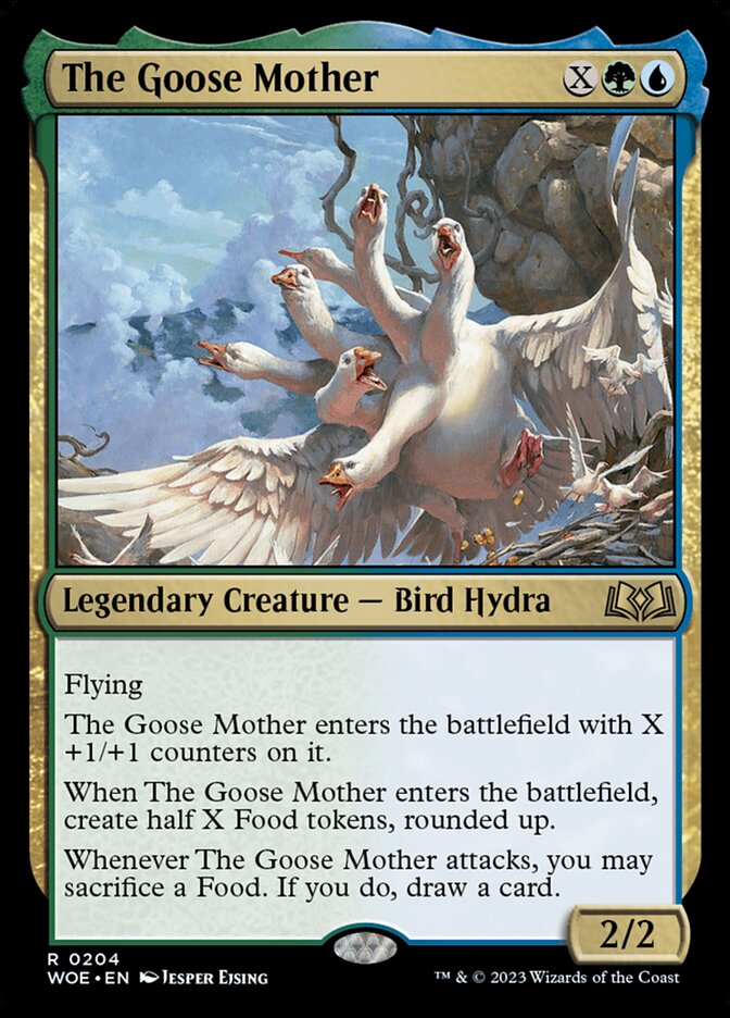 The Goose Mother - [Foil] Wilds of Eldraine (WOE)