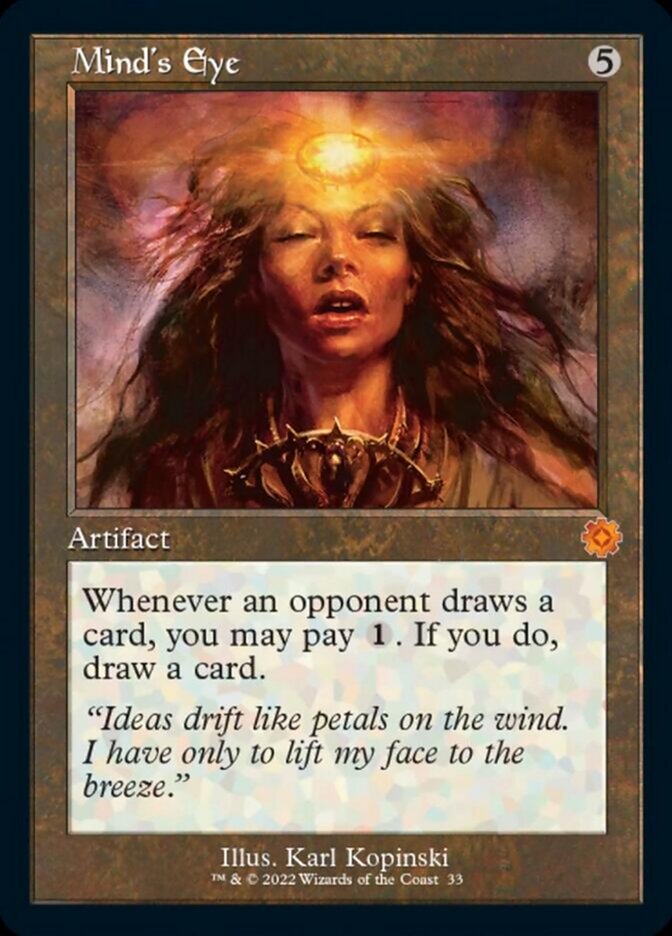 Mind's Eye - [Foil] The Brothers' War Retro Artifacts (BRR)