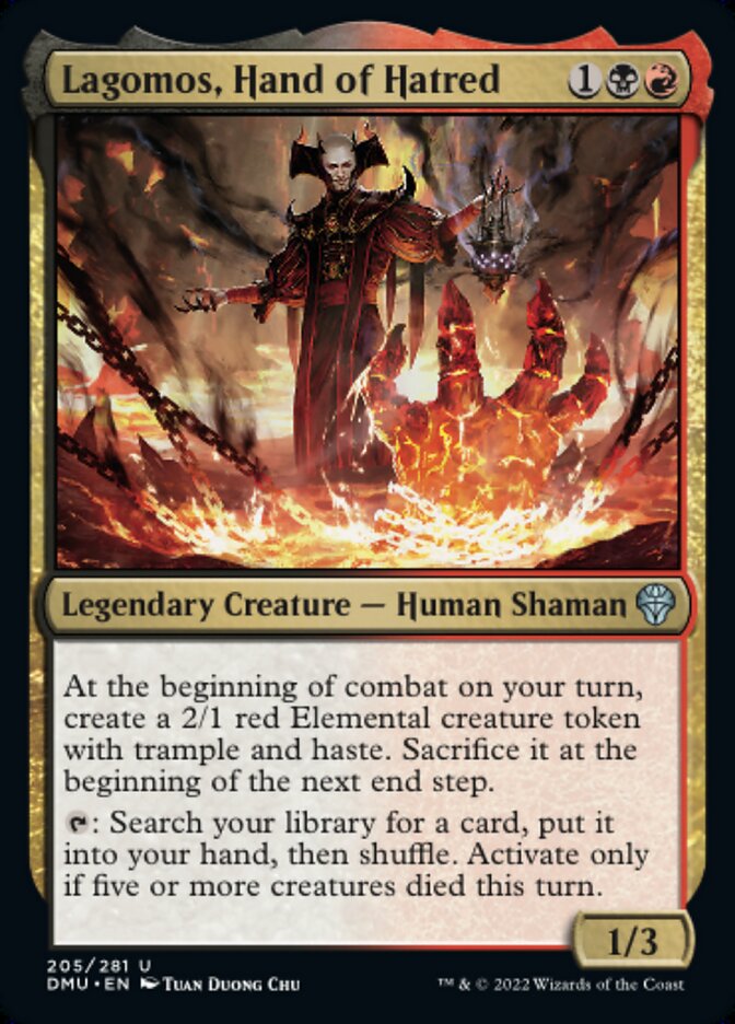 Lagomos, Hand of Hatred - [Foil] Dominaria United (DMU)
