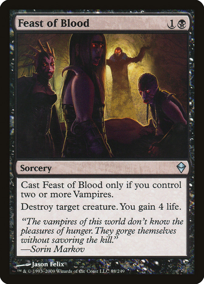 Feast of Blood - [Foil] Zendikar (ZEN)