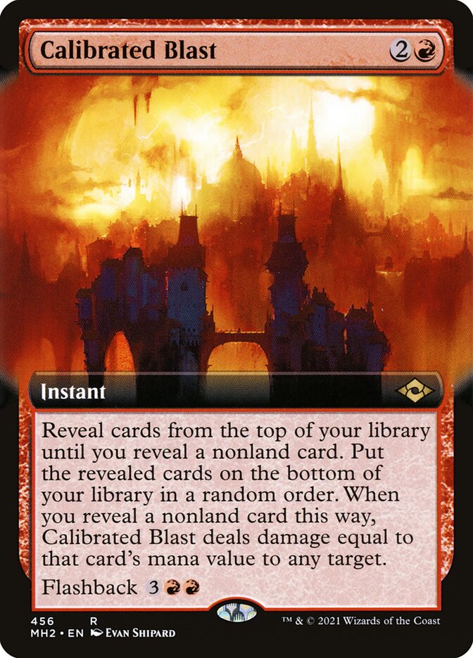 Calibrated Blast - [Extended Art] Modern Horizons 2 (MH2)