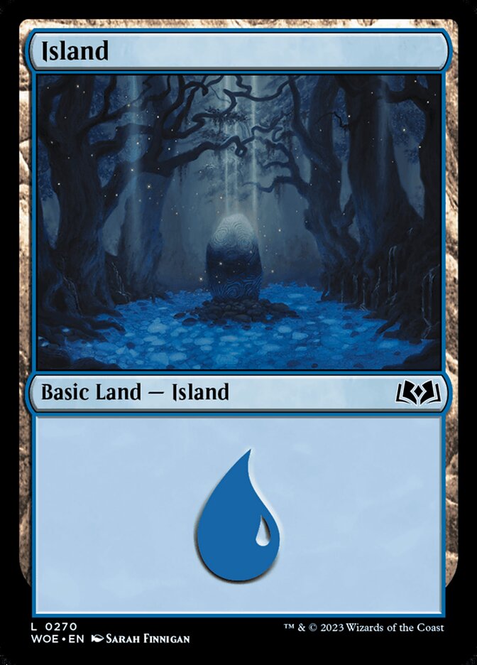 Island (270) - [Foil] Wilds of Eldraine (WOE)