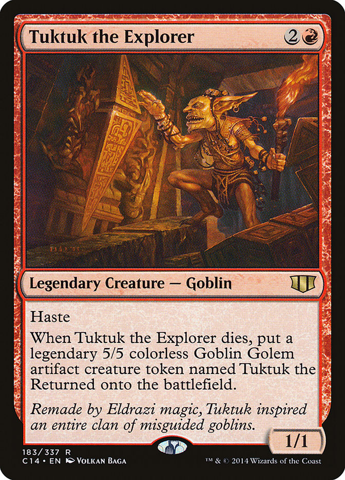 Tuktuk the Explorer - Commander 2014 (C14)