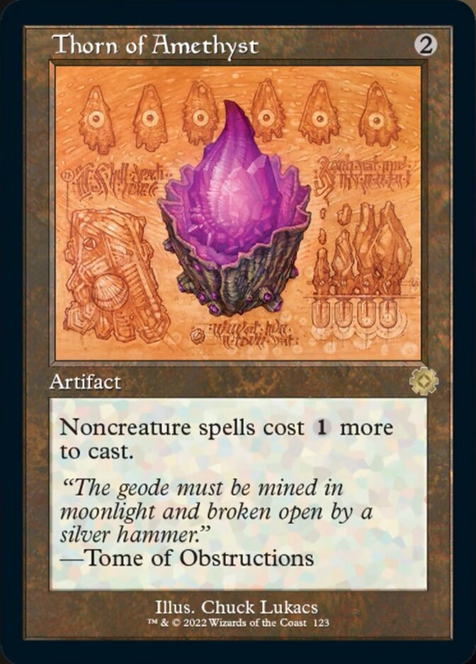 Thorn of Amethyst - [Schematic] The Brothers' War Retro Artifacts (BRR)