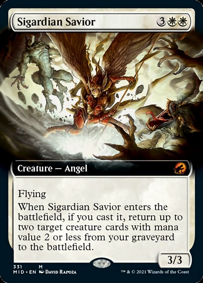 Sigardian Savior - [Extended Art] Innistrad: Midnight Hunt (MID)