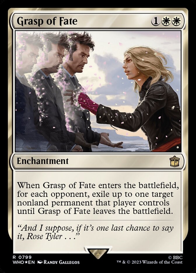 Grasp of Fate - [Surge Foil] Doctor Who (WHO)