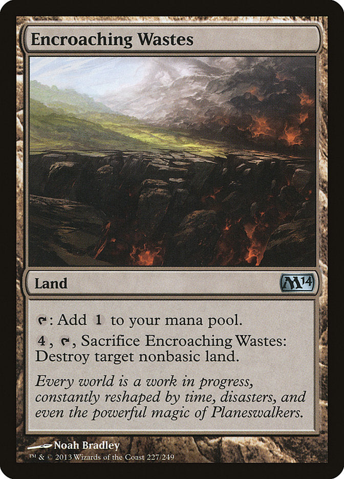 Encroaching Wastes - Magic 2014 (M14)