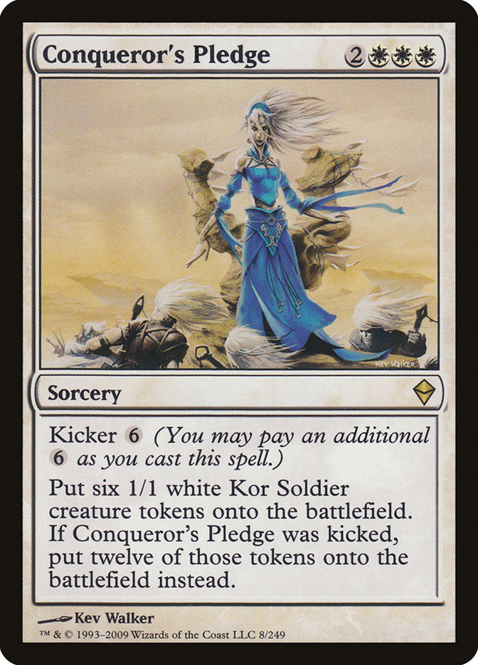 Conqueror's Pledge - [Foil] Zendikar (ZEN)