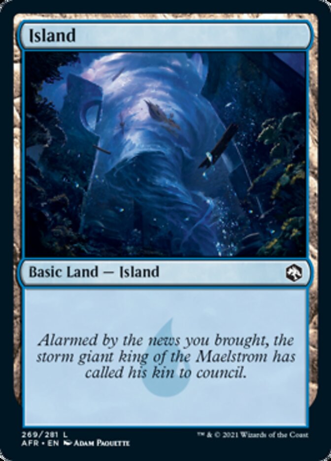 Island - [Foil] Adventures in the Forgotten Realms (AFR)