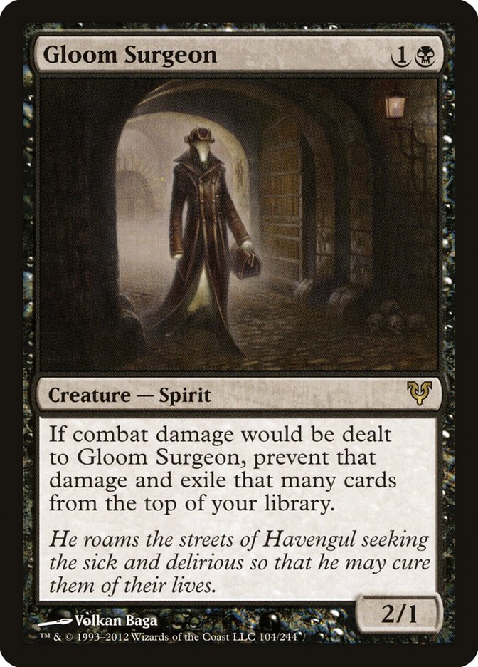 Gloom Surgeon - [Foil] Avacyn Restored (AVR)