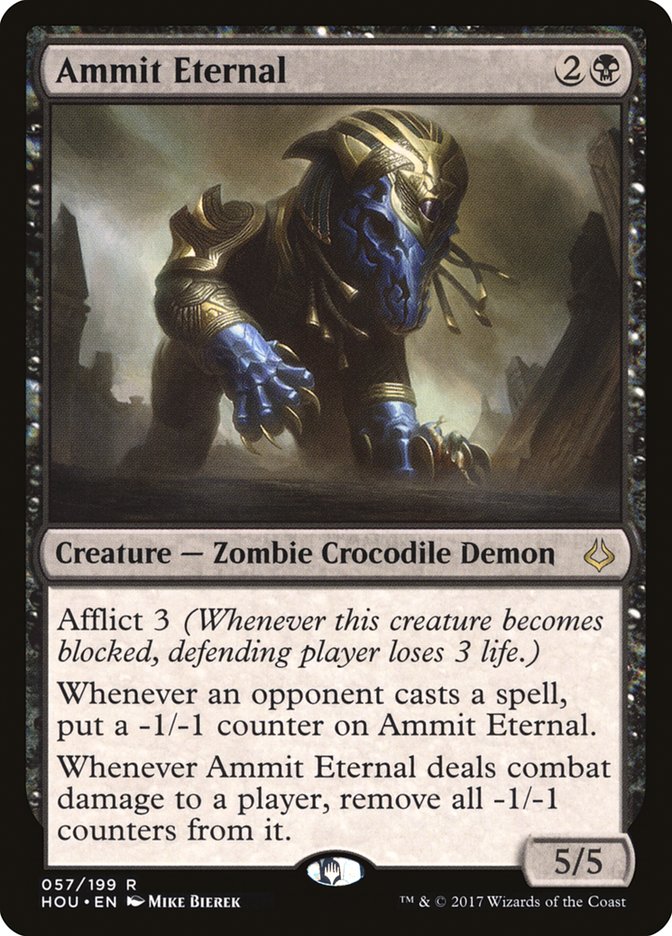 Ammit Eternal - [Foil] Hour of Devastation (HOU)