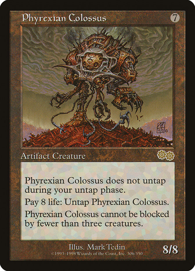 Phyrexian Colossus - [Retro Frame] Urza's Saga (USG)