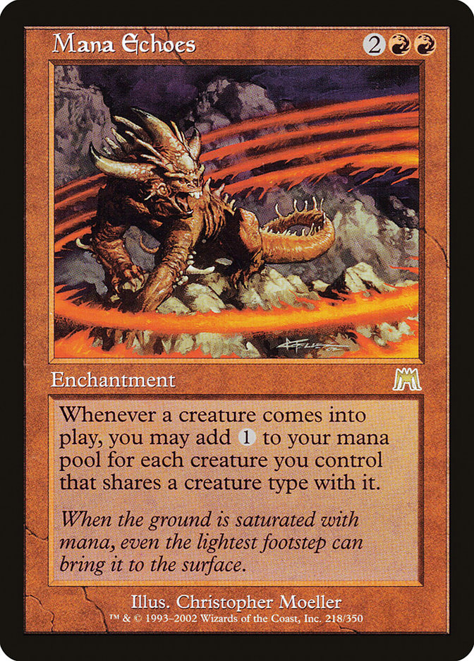 Mana Echoes - [Foil, Retro Frame] Onslaught (ONS)