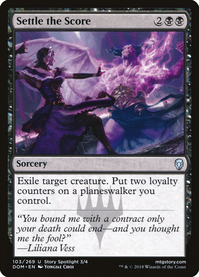 Settle the Score - Dominaria (DOM)