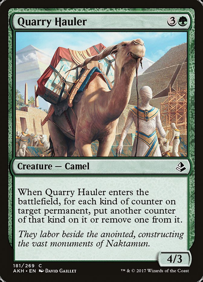 Quarry Hauler - [Foil] Amonkhet (AKH)