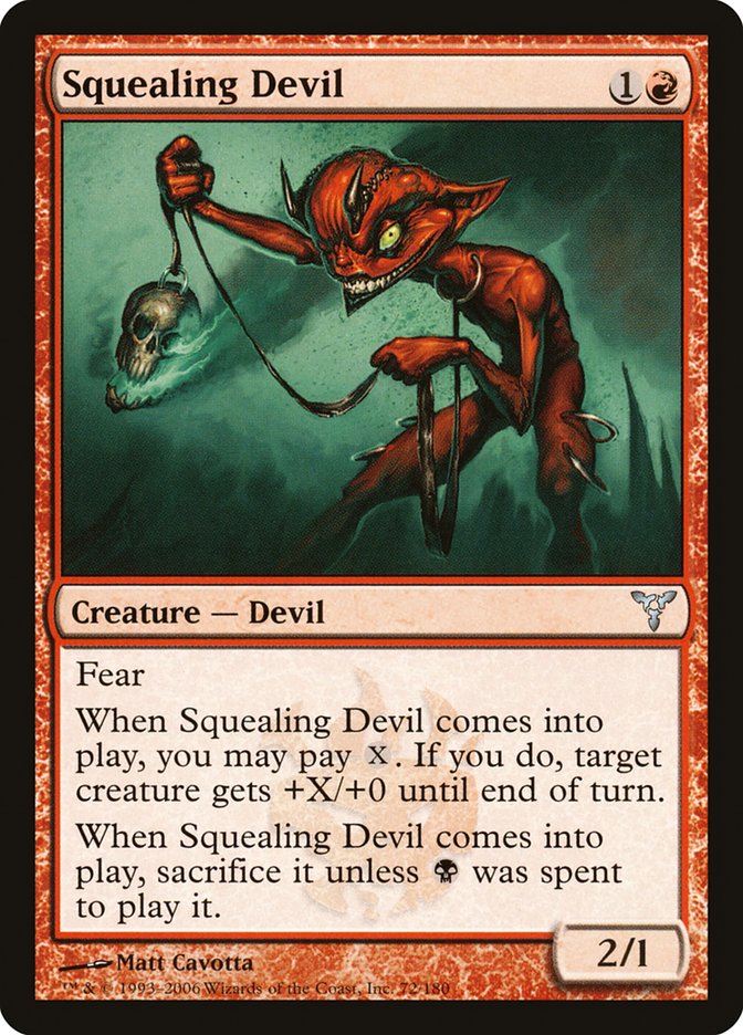 Squealing Devil - [Foil] Dissension (DIS)