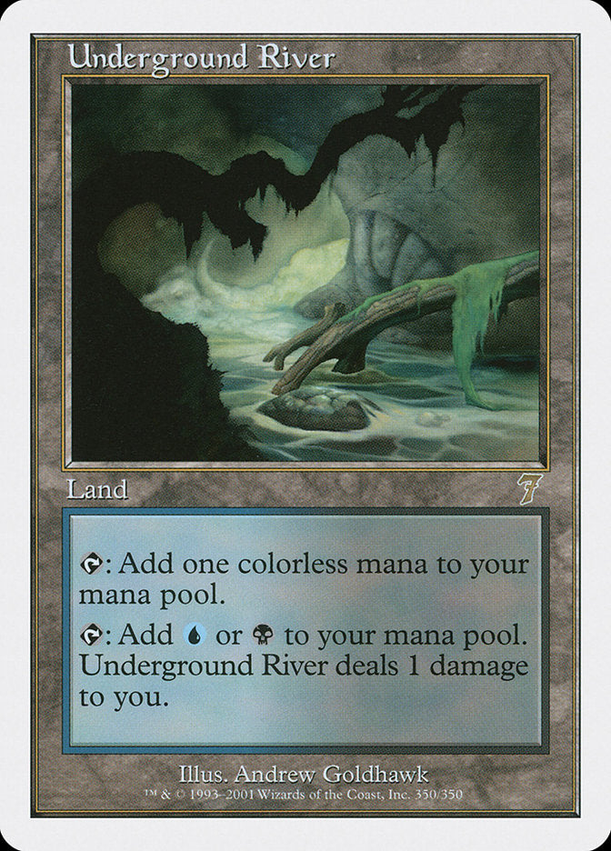 Underground River - [Foil] Seventh Edition (7ED)