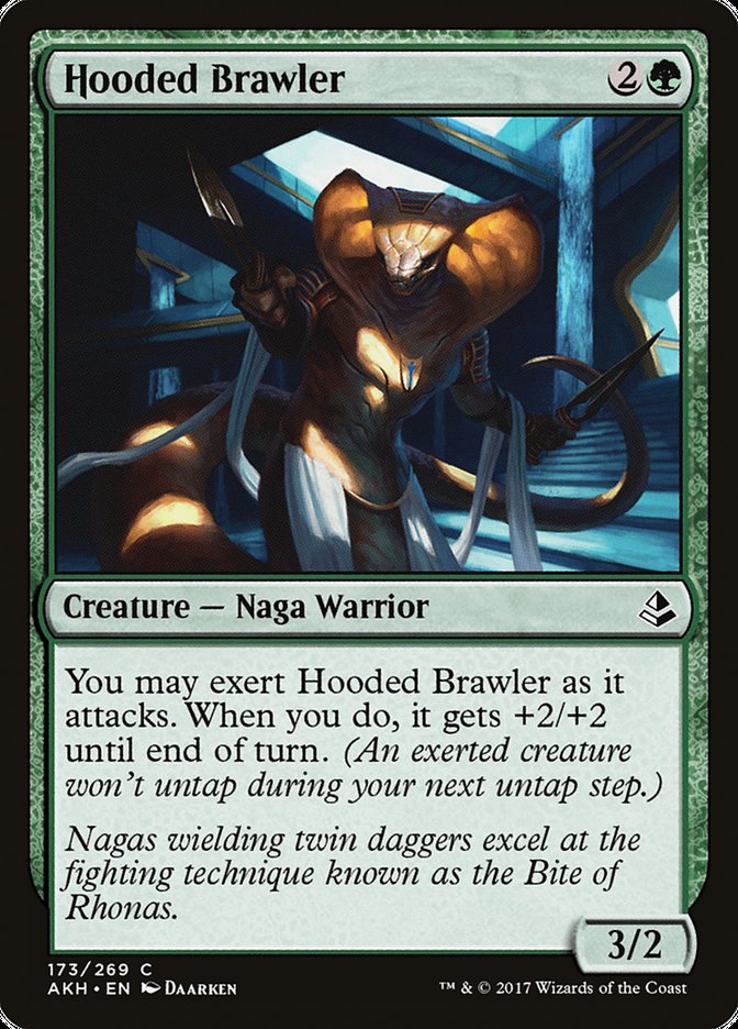 Hooded Brawler - [Foil] Amonkhet (AKH)