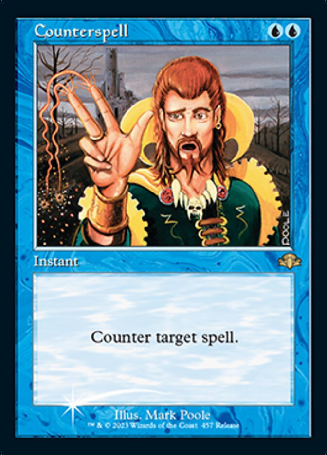 Counterspell - [Foil, Retro Frame] Dominaria Remastered (DMR)