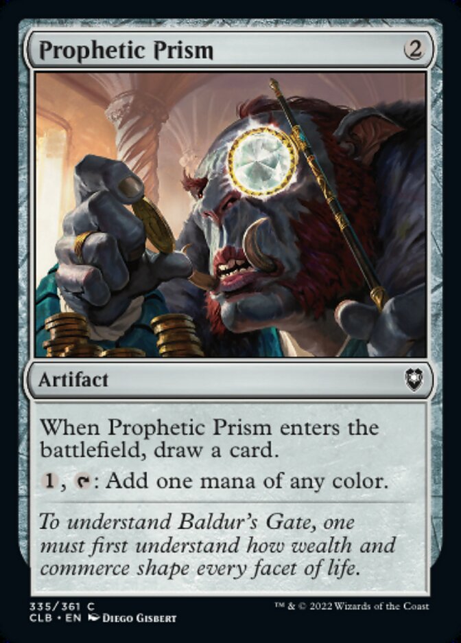 Prophetic Prism - [Foil] Commander Legends: Battle for Baldur's Gate (CLB)