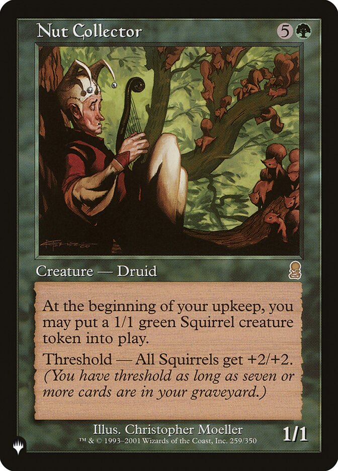 Nut Collector - [Foil, Retro Frame] The List (PLIST)