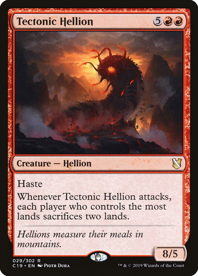 Tectonic Hellion - Commander 2019 (C19)