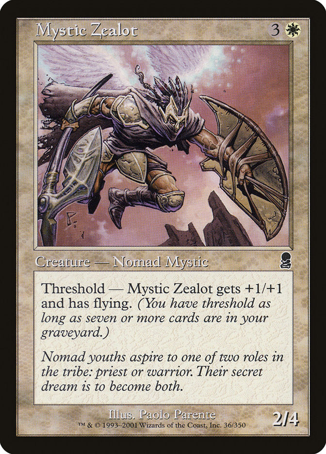 Mystic Zealot - [Foil, Retro Frame] Odyssey (ODY)