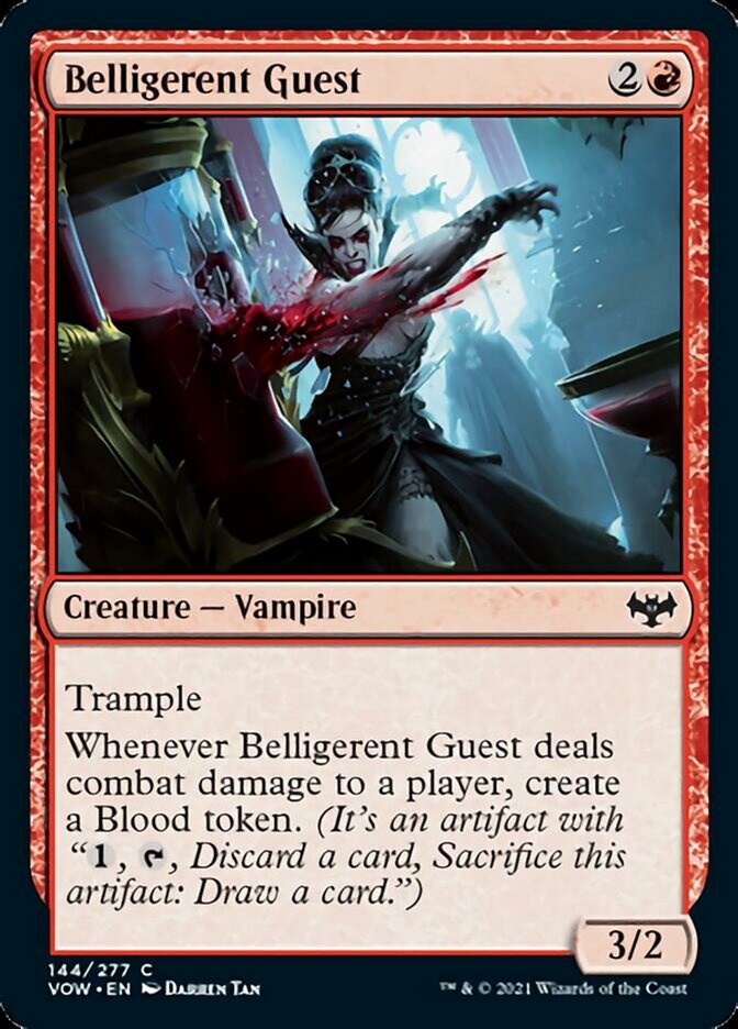Belligerent Guest - [Foil] Innistrad: Crimson Vow (VOW)