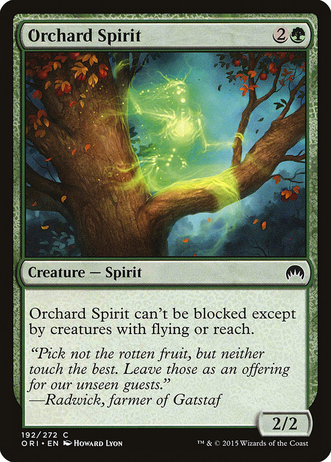 Orchard Spirit - [Foil] Magic Origins (ORI)