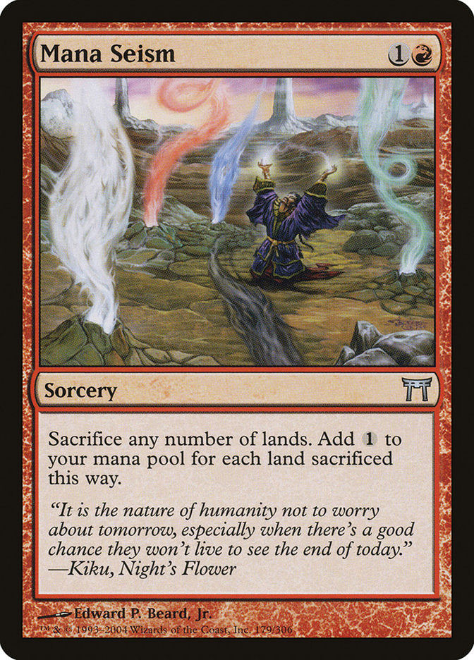 Mana Seism - Champions of Kamigawa (CHK)