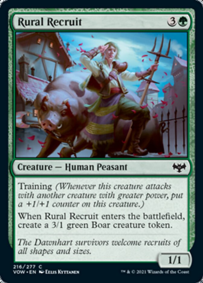 Rural Recruit - [Foil] Innistrad: Crimson Vow (VOW)