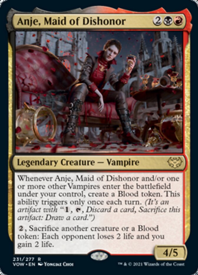Anje, Maid of Dishonor - [Foil] Innistrad: Crimson Vow (VOW)
