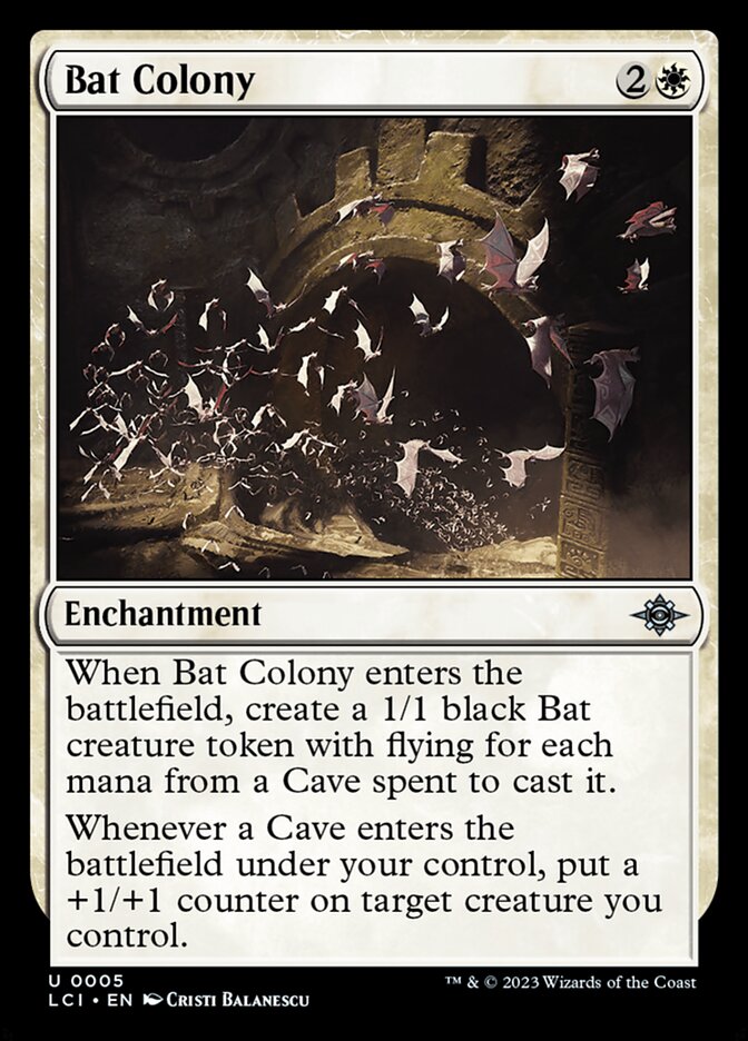 Bat Colony - [Foil] The Lost Caverns of Ixalan (LCI)