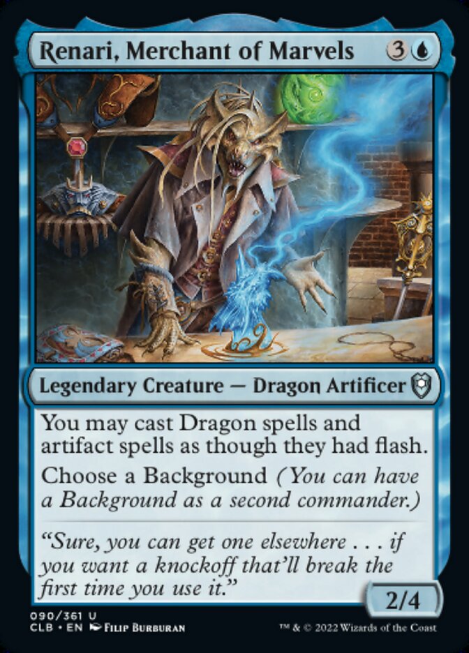 Renari, Merchant of Marvels - [Foil] Commander Legends: Battle for Baldur's Gate (CLB)
