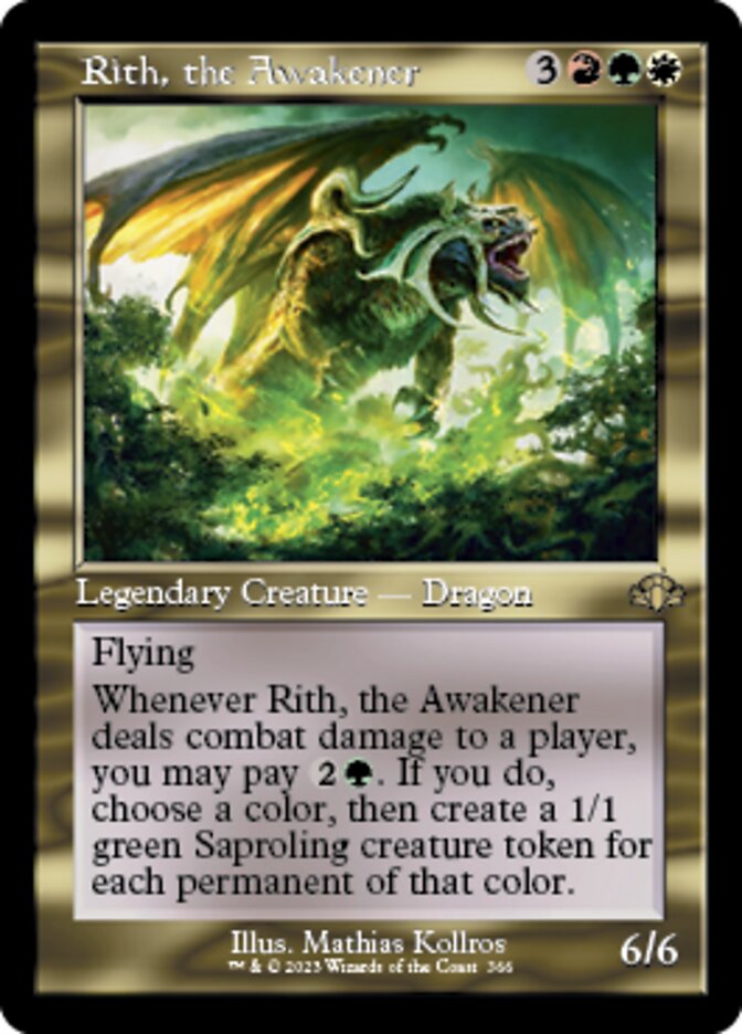 Rith, the Awakener - [Foil, Retro Frame] Dominaria Remastered (DMR)