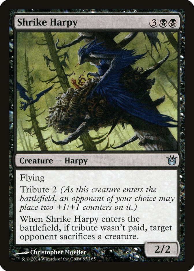 Shrike Harpy - [Foil] Born of the Gods (BNG)
