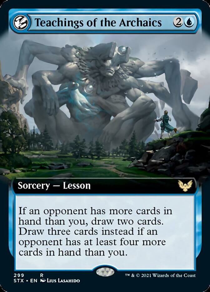 Teachings of the Archaics - [Foil, Extended Art] Strixhaven: School of Mages (STX)