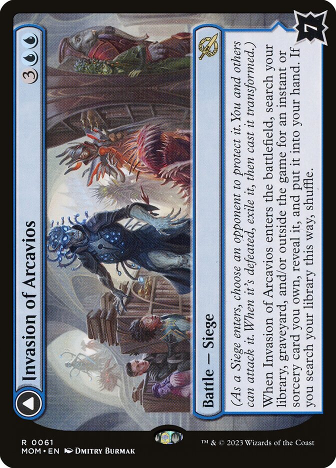 Invasion of Arcavios // Invocation of the Founders - [Foil] March of the Machine (MOM)