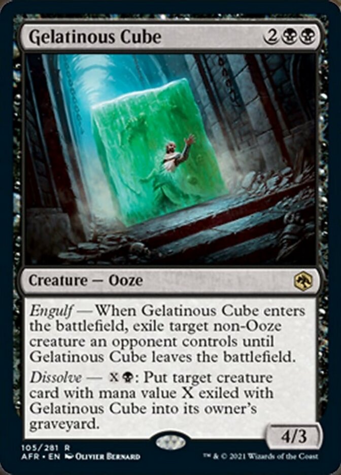 Gelatinous Cube - [Foil] Adventures in the Forgotten Realms (AFR)