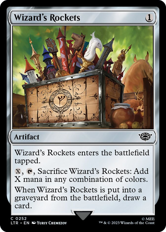 Wizard's Rockets - [Foil] The Lord of the Rings: Tales of Middle-earth (LTR)