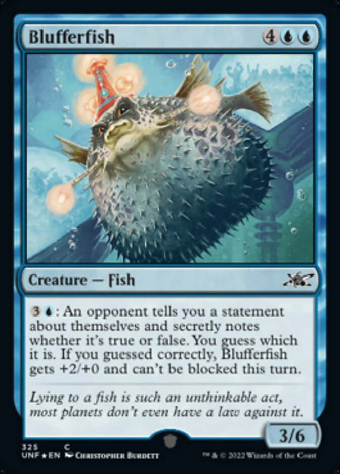 Blufferfish - [Galaxy Foil] Unfinity (UNF)
