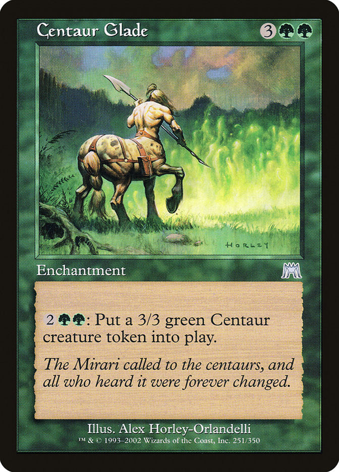 Centaur Glade - [Foil, Retro Frame] Onslaught (ONS)