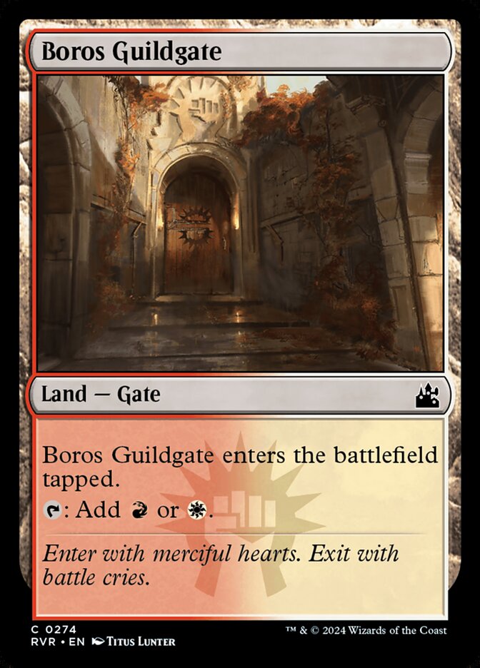 Boros Guildgate - Ravnica Remastered (RVR)