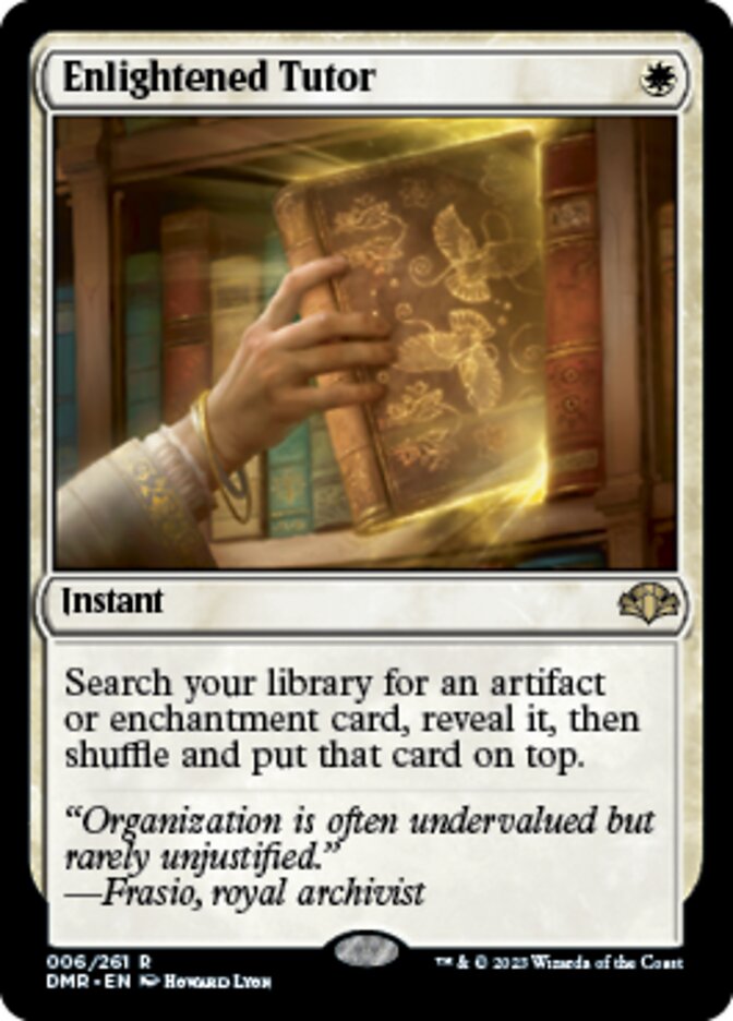 Enlightened Tutor - [Foil] Dominaria Remastered (DMR)